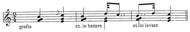 Acciaccatura example 5