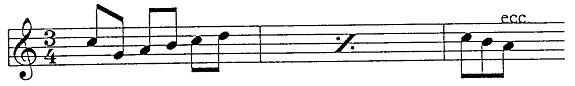 Measure repetition
