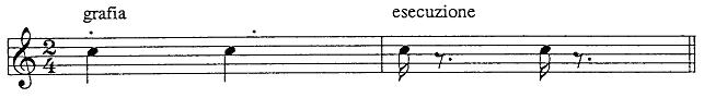 Staccato example 1