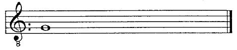 Tenorized G-Clef example 1