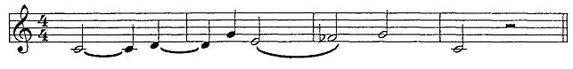 Value tie example 1